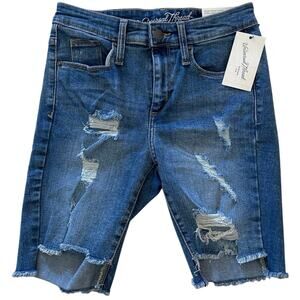 High-Rise Bermuda Shorts Sz 0